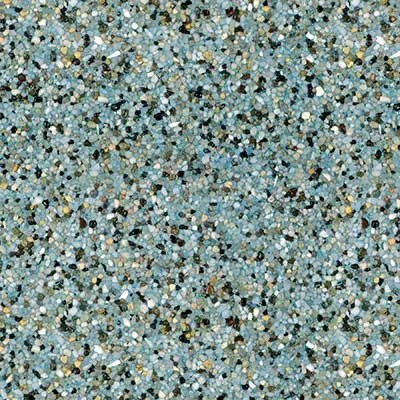 Aqua Blue mini pebble finish sample