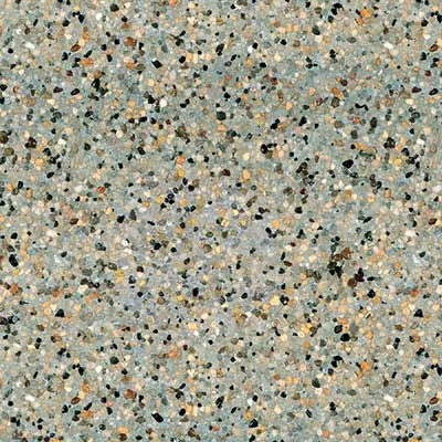 Caribbean Blue mini pebble finish sample